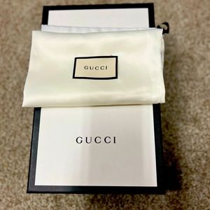 Original Gucci shoebox + dust bag